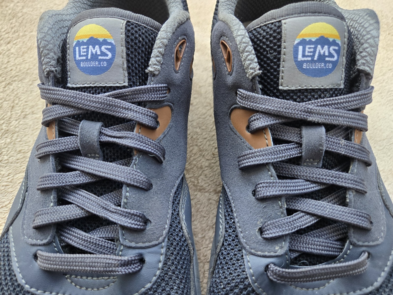 Lems Men’s Trailhead Shoe sz US Men’s 12.5D, Stormy Night
