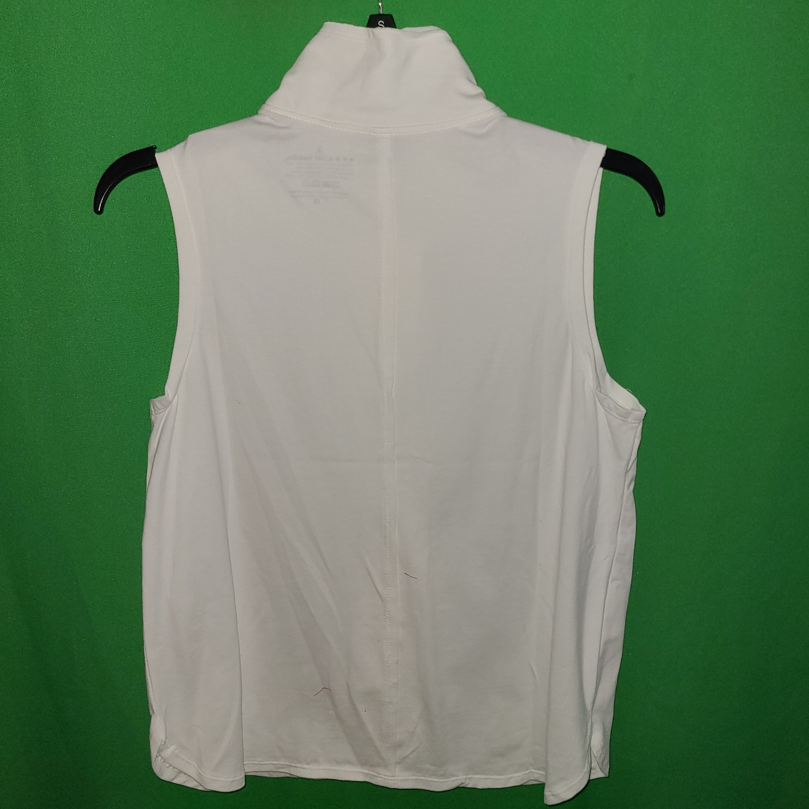 1925) NWOT NEON BUDDHA x-small white tee cotton top vest sleeveless new