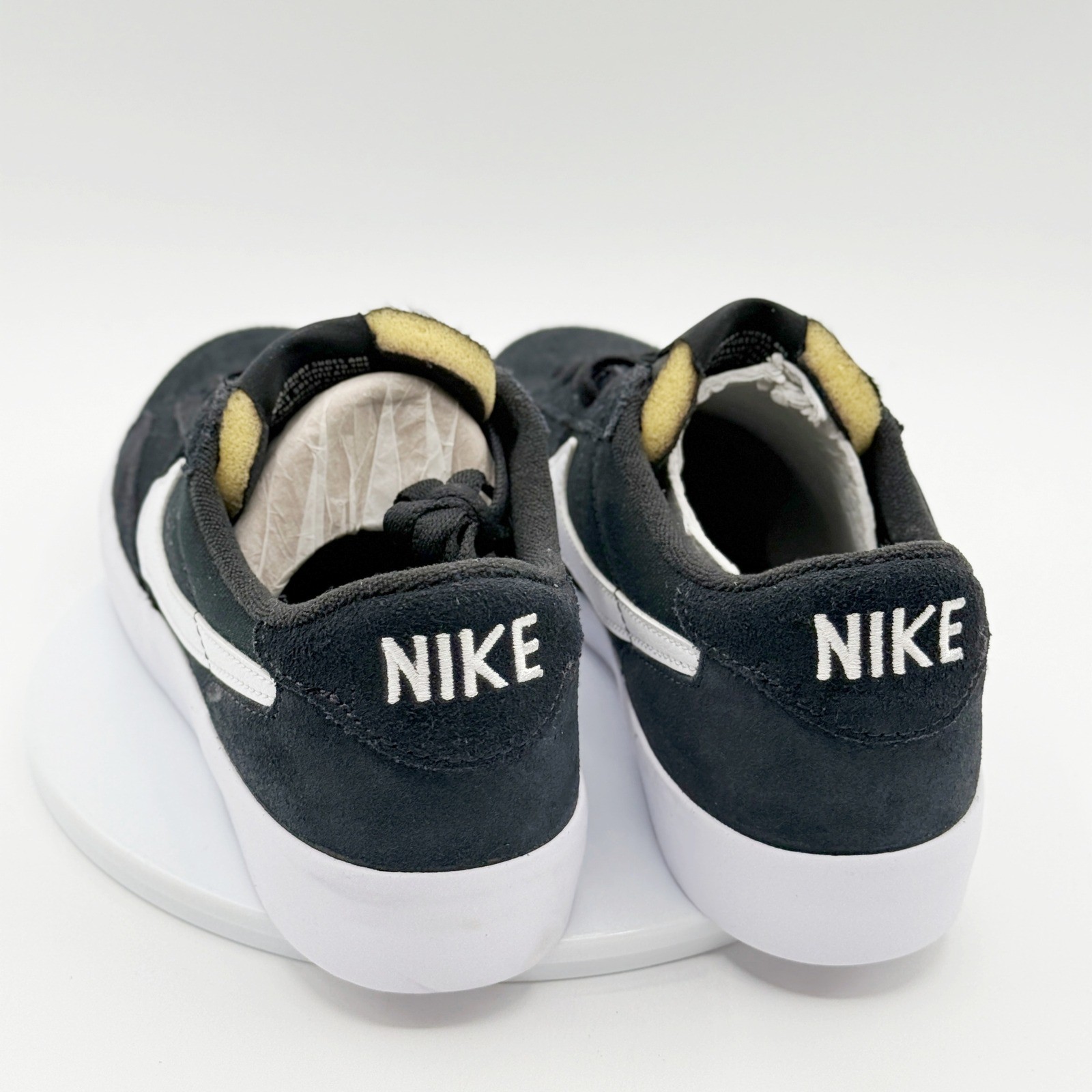 Nike SB Heritage Vulc Size 7.5 Mens Shoes Black White Suede CD5010 – NEW no box