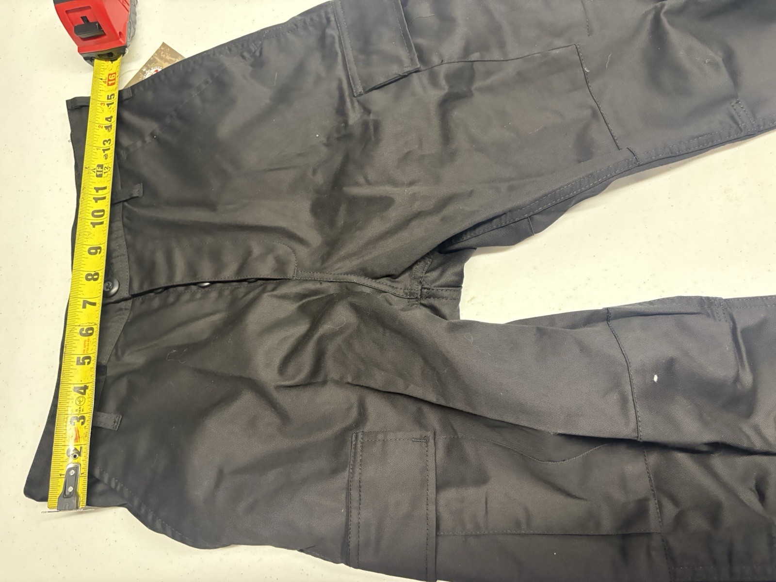 Rothco BDU Pants Mens Small Regular Black Tactical Cargo Military NWT