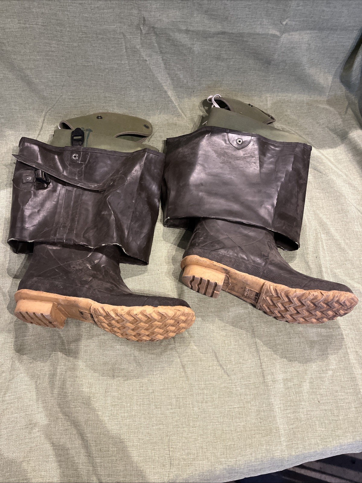 Tingley Overshoes Rubber Rain Boots Size 9 USA Waterproof Work Pair