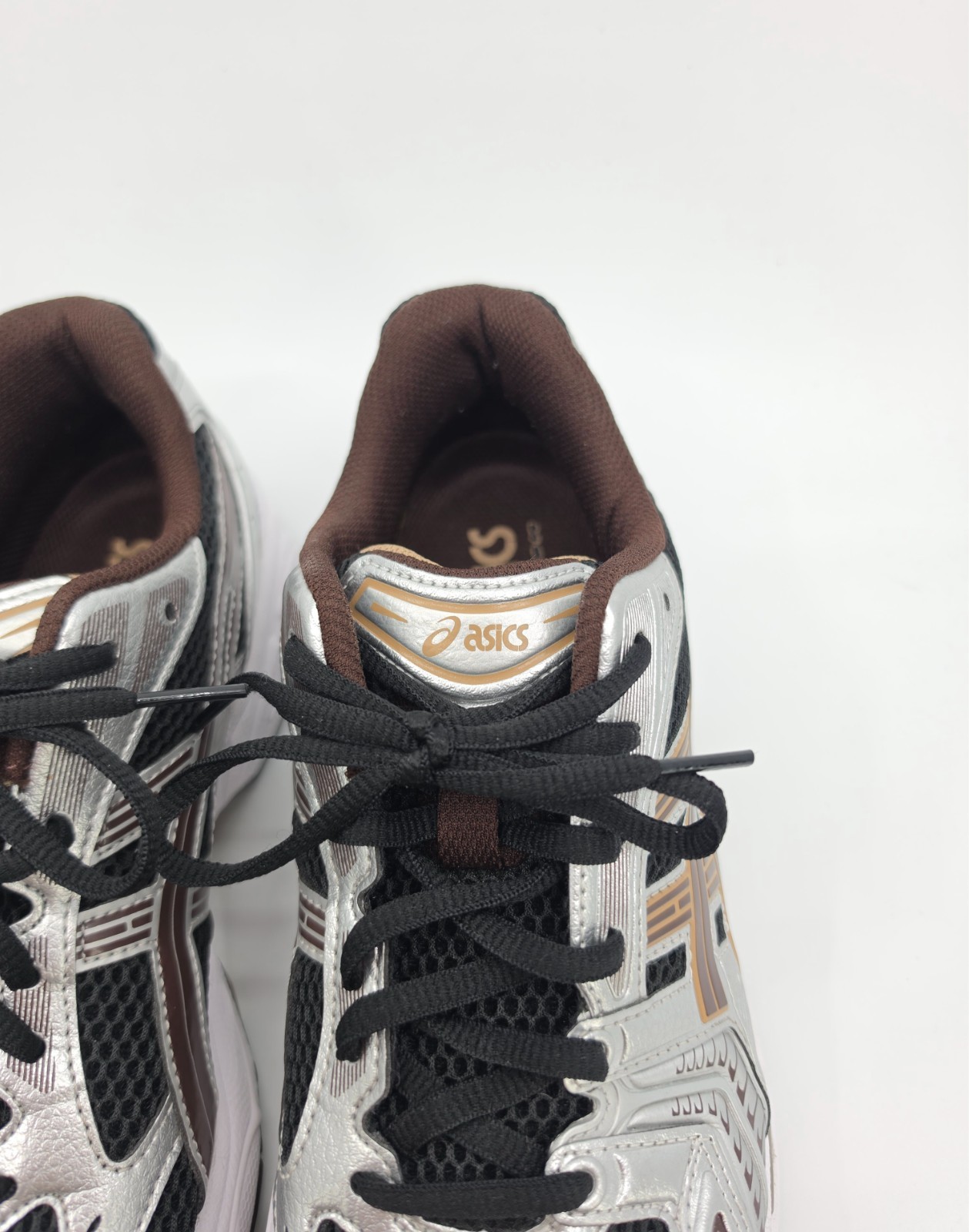 ASICS GEL-Kayano 14 Black Coffee Silver 1201A019 Mens 8.5 Womens 10