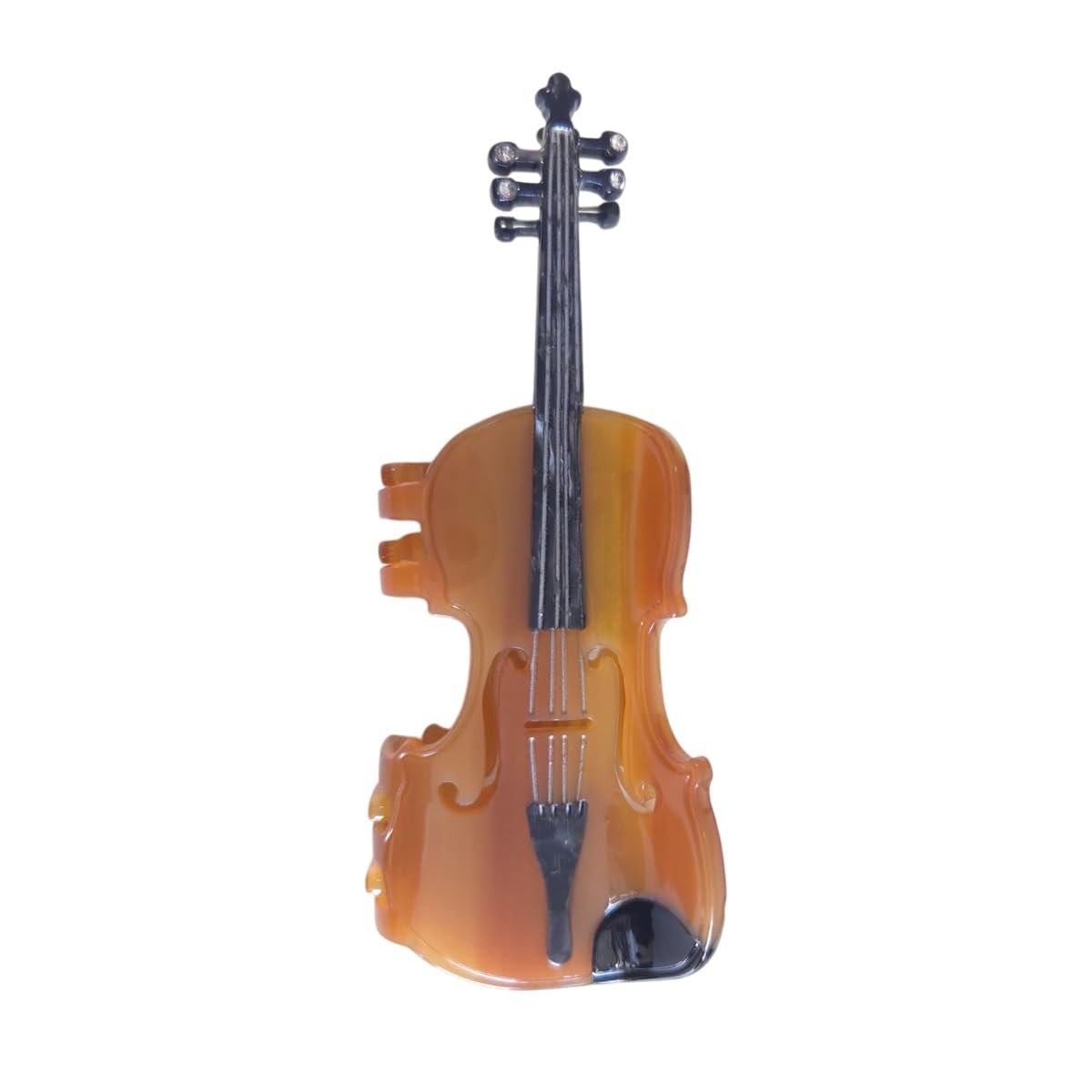 Novelty Violin Instrument Hair Clip,Acetate Claw Clips,Funny Hair Clips for W…