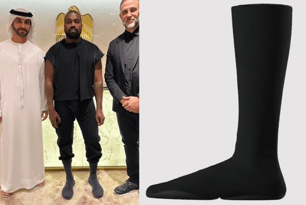 Yeezy YZY Pods; Black; New; Size 3