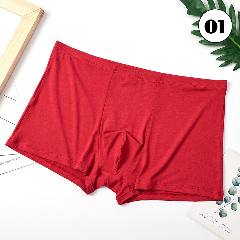 Modal Oversized Men’s Underwear Boxers Breathable Mid Waist L-10XL 40-150kg