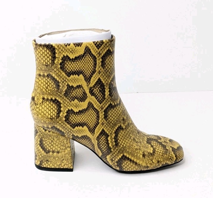 Katy Perry Geminni Ankle Booties, Mustard Multi, Women’s 5