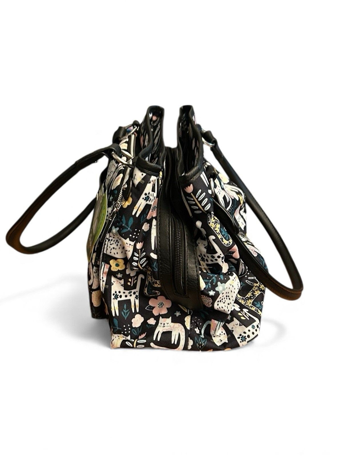 Lily Bloom Feline Fields Maggie Satchel Purse Bag Eco Friendly NWT MSRP $75