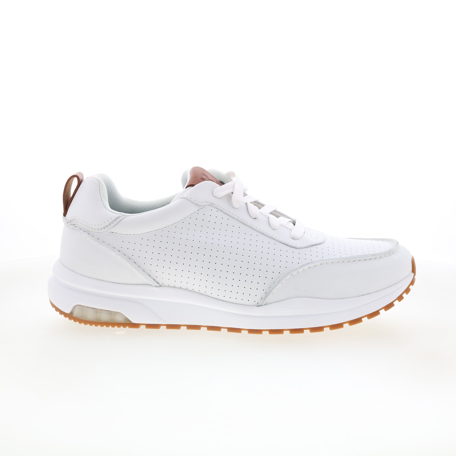 Rockport DMX Bowen RMDMXBOWEN Mens White Wide Lifestyle Sneakers Shoes