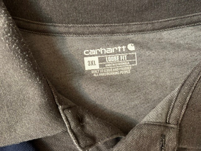 Carhartt * Two Men’s Polo Shirts * size 3XL – XXXL * Navy and Gray
