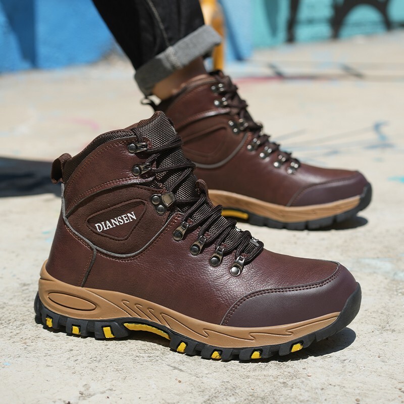 Men Work Safety Shoes Steel Toe Cap Waterproof boots Breathable Comfort Sneakers