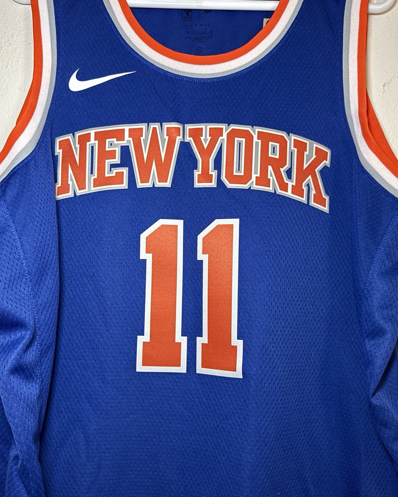 Nike x NBA New York Knicks Jalen Brunson #11 Jersey Icon Men Size L (DN2015-498)