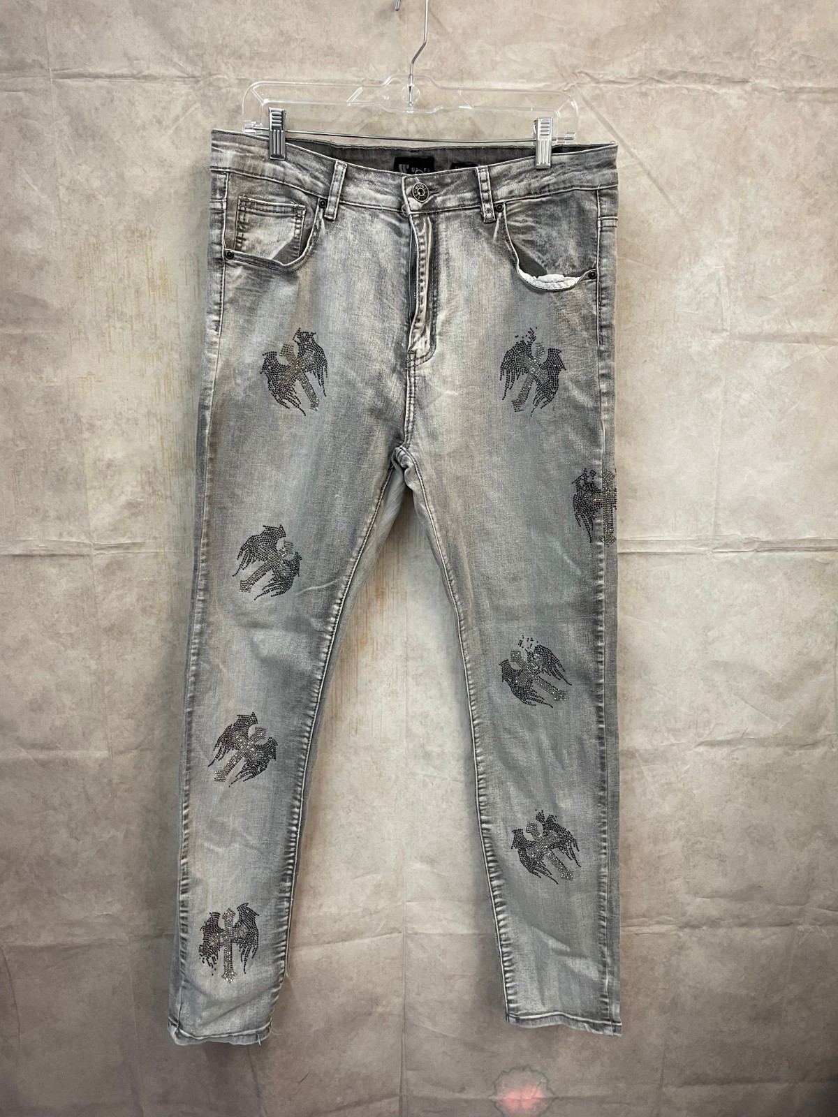 Waimea Skinny Fit Men’s Gray Jeans Size 36×32