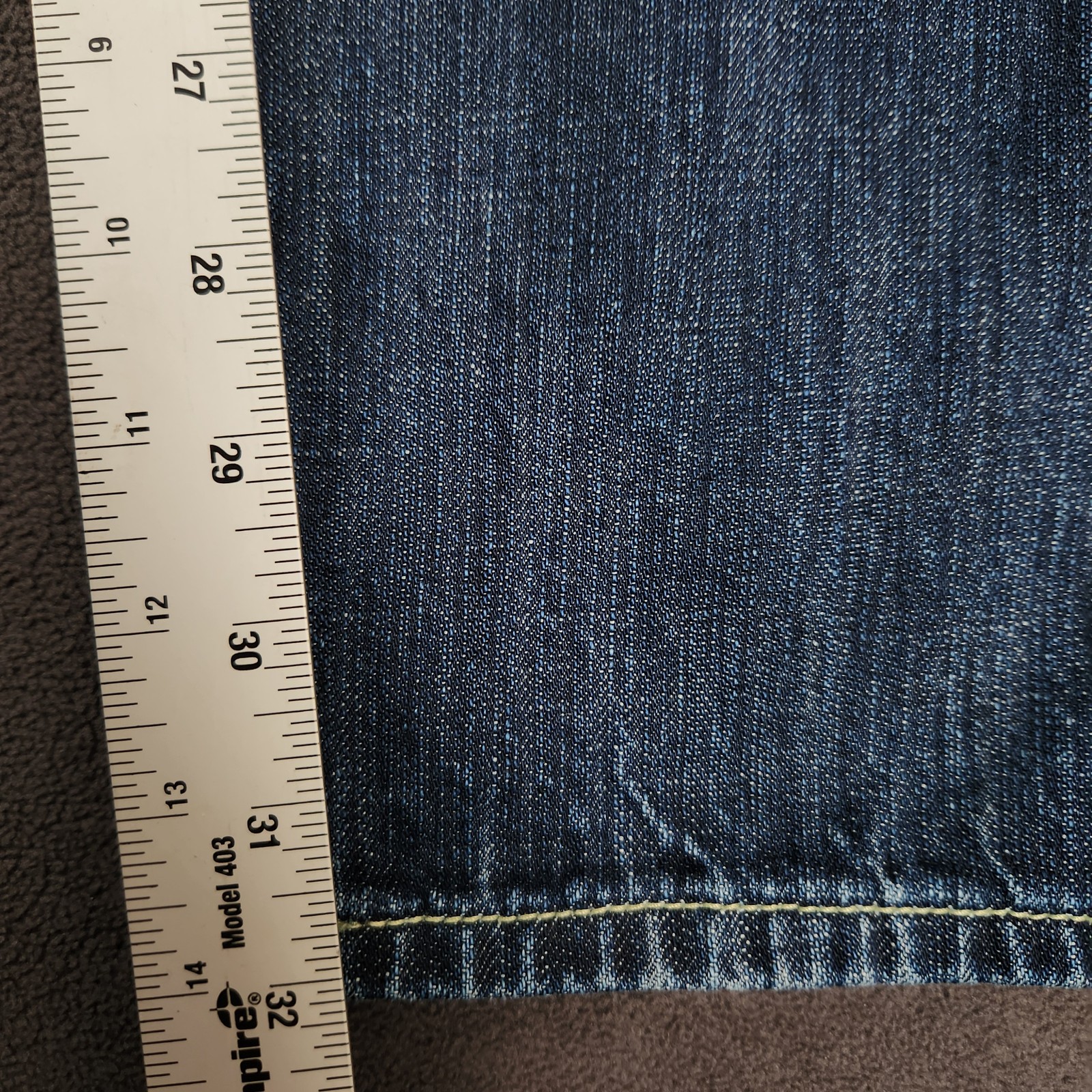 Levis 501 Jeans Mens 30×32 Blue Denim Capital E USA Made Button Fly Distressed