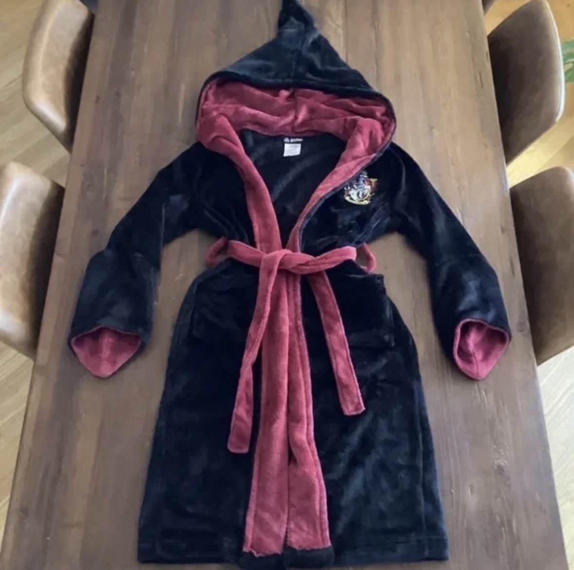 Harry Potter Gryffindor Plush Bathrobe Junior M – Official Wizarding World