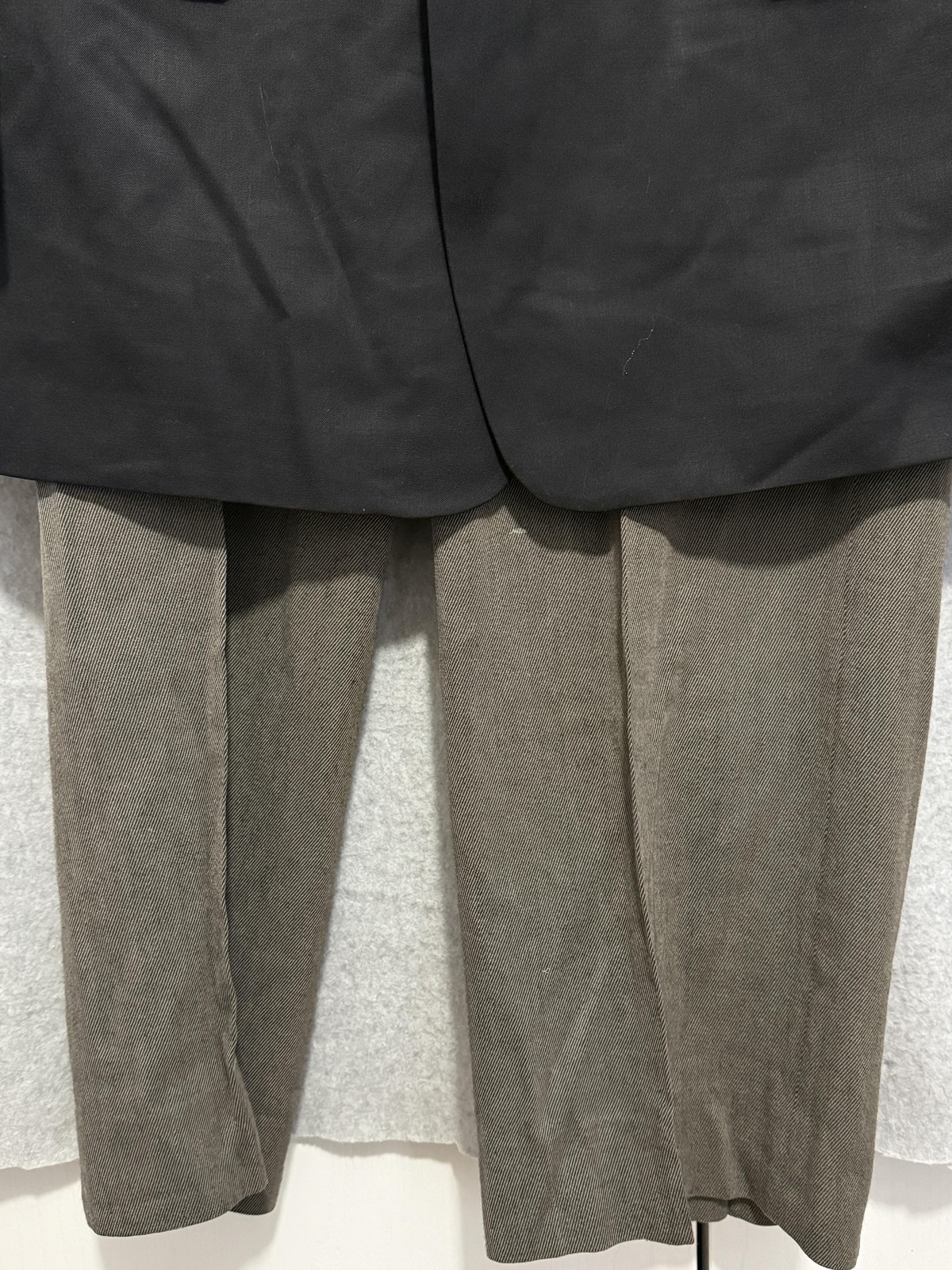 Linea Uomo Huntington Suit Mens 48 XLong 44×32 2 Piece Jacket Pants Big Tall