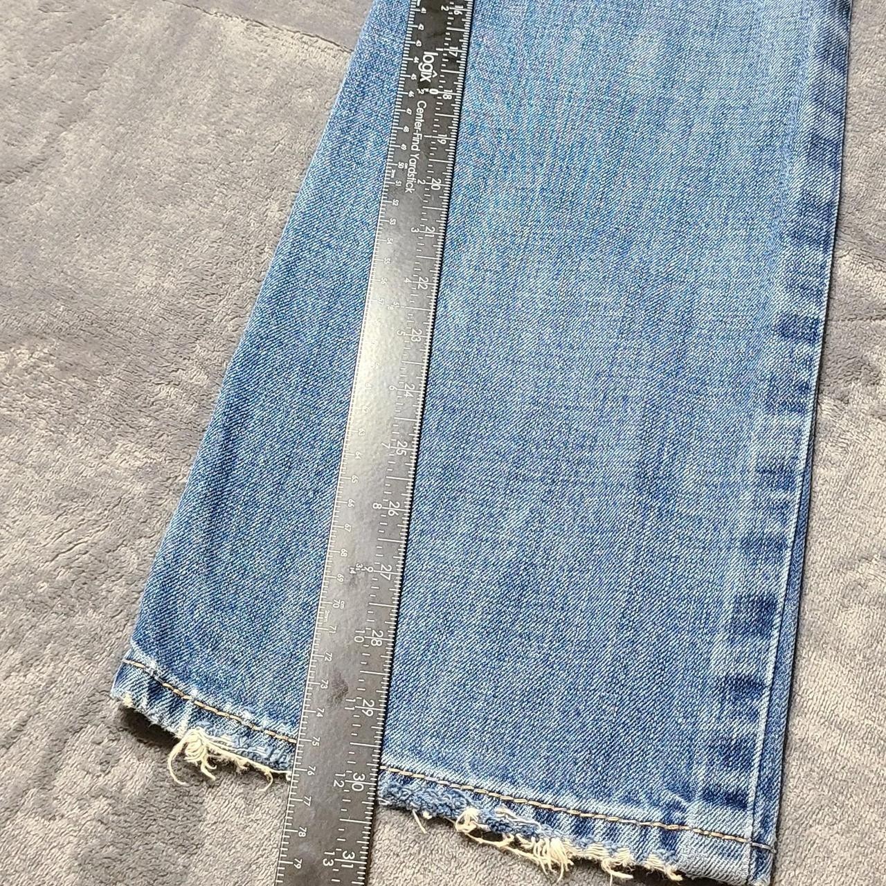 Ariat Men’s Straight Leg Regular Fit medium Wash Blue Denim Jeans 5-Pocket
