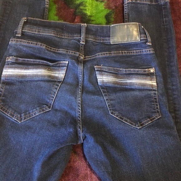 Cultura men’s 30 32 Skinny blue Jeans mid rise cotton spandex blend