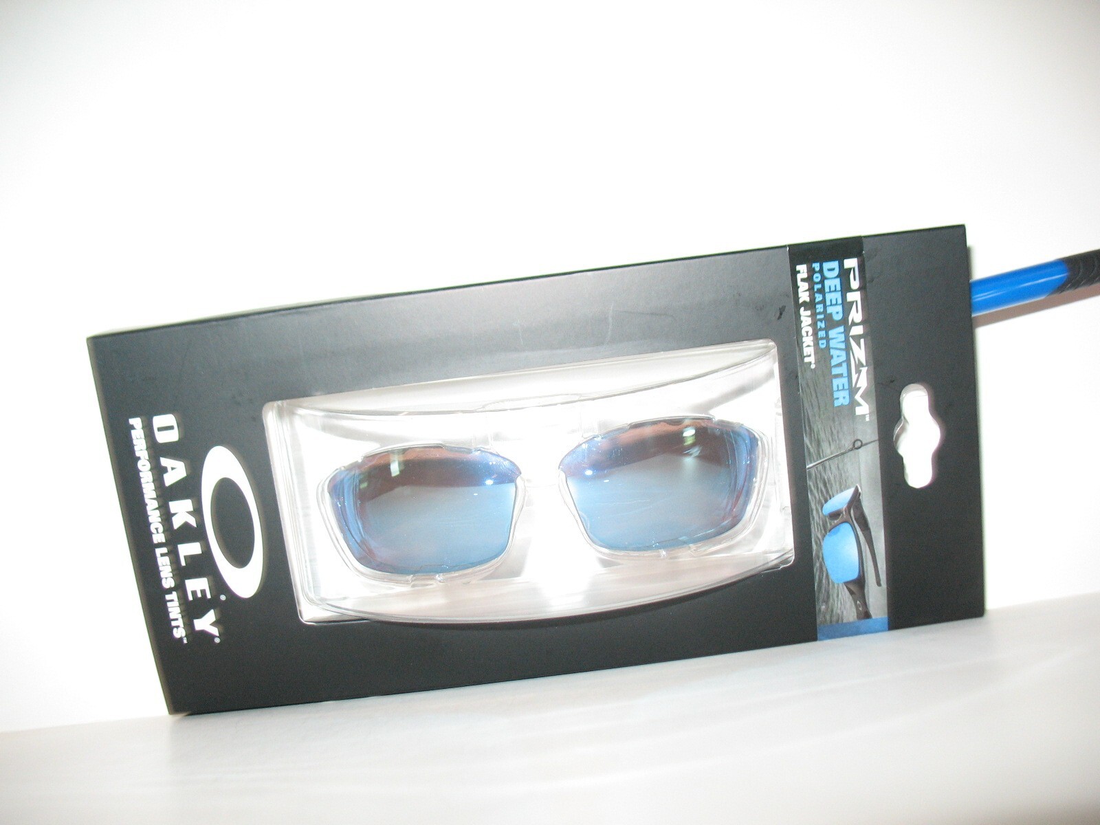 Oakley Flak Jacket Polarized lenses ~~~Prizm Deep Water
