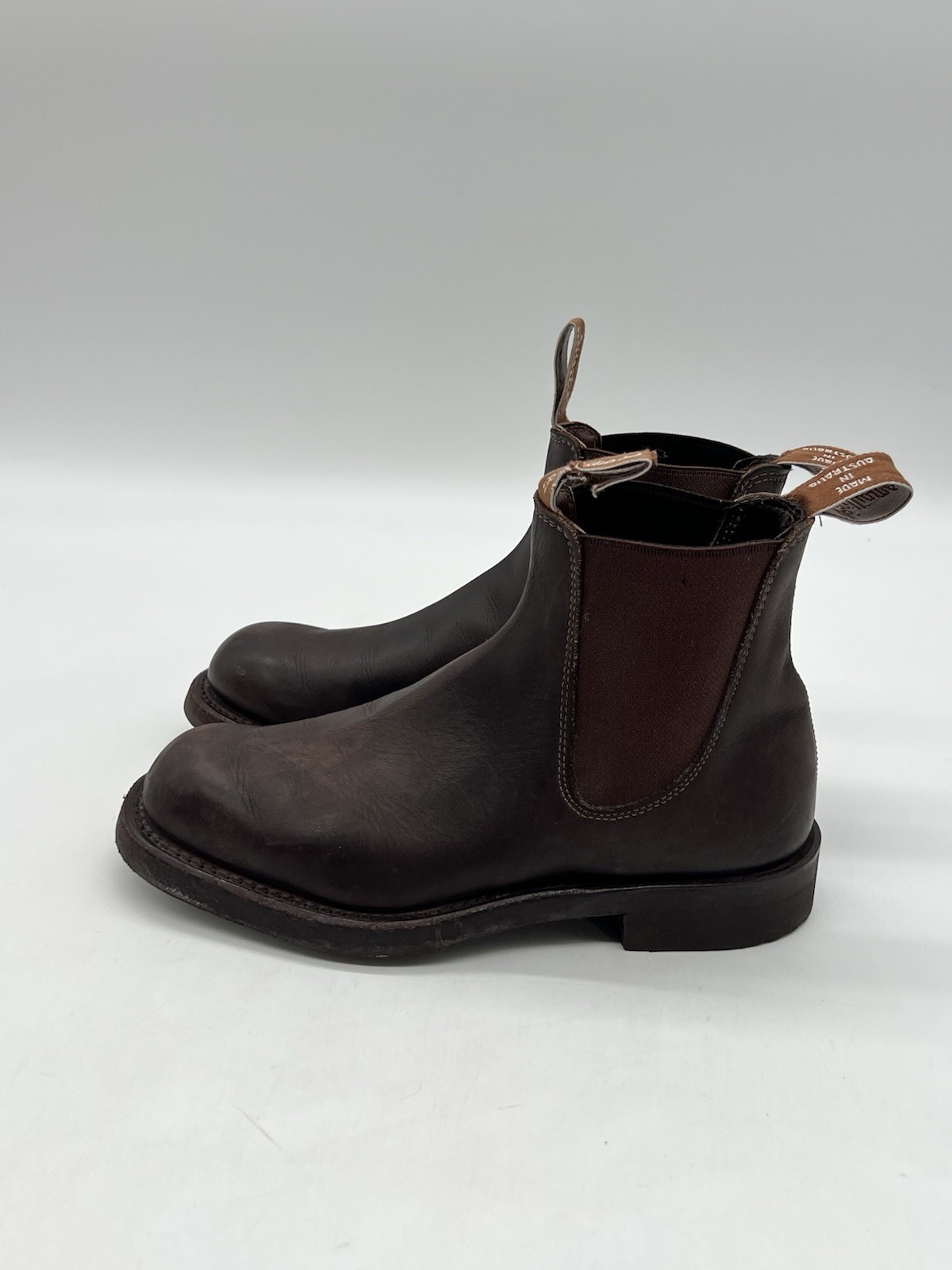 R.M. Williams Gardener Women’s UK 4.5 Sz US 7.5 Brown Leather Chelsea Boots