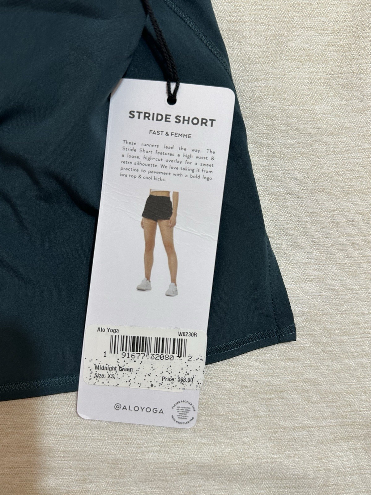 Alo Yoga Set Midnight Green Size XS