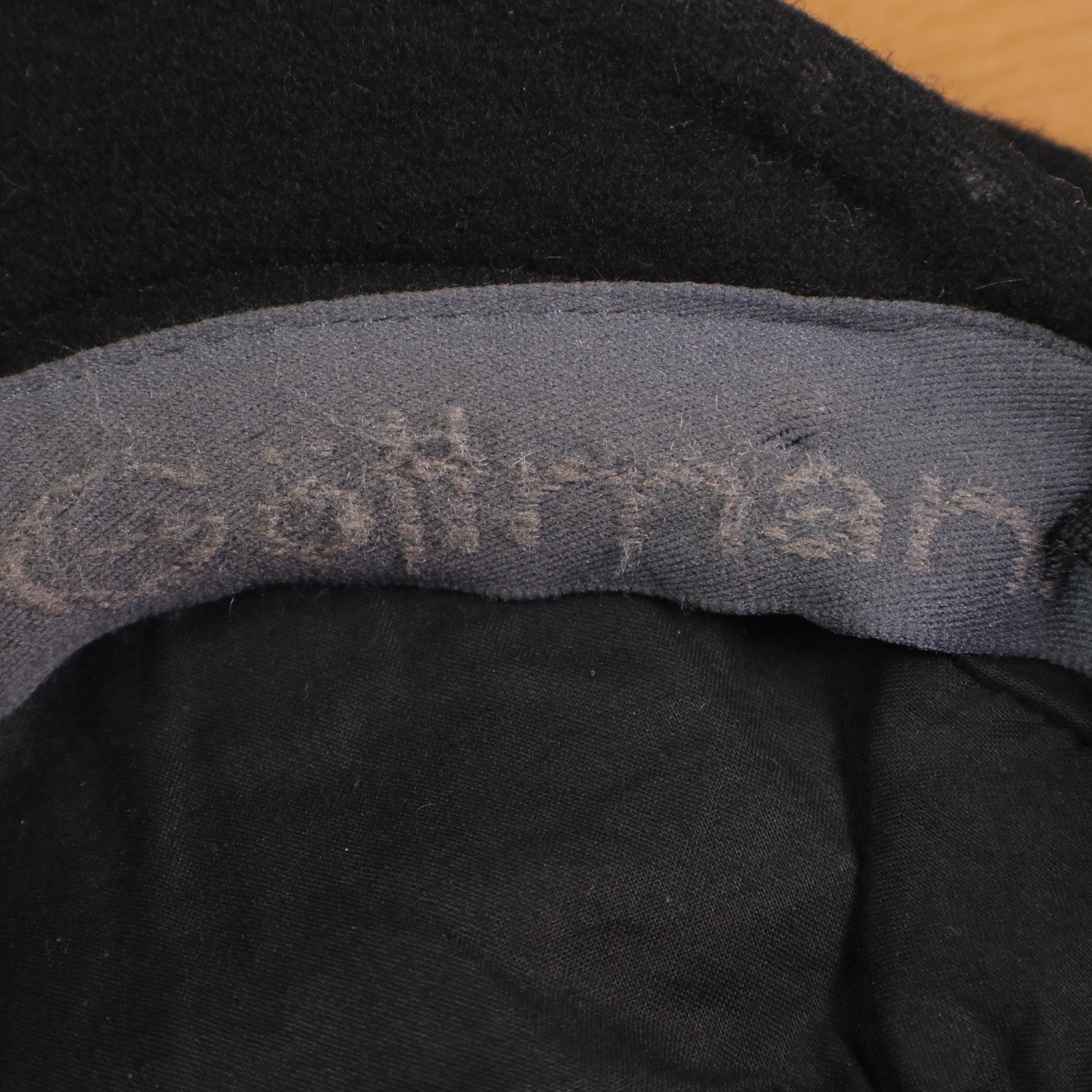 Gottmann Hat Cap Newsboy Ear Flap Mens XL Black Wool Goretex Made In Hungary