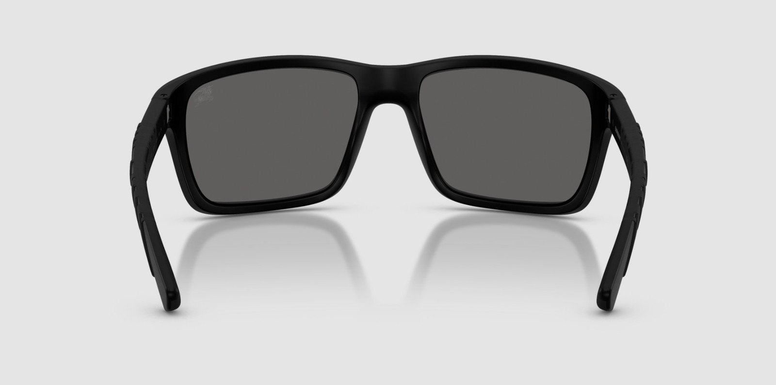 BURBERRY BE4483 34646G Matte Black Grigio Specchio Argento 60mm Men’s Sunglasses