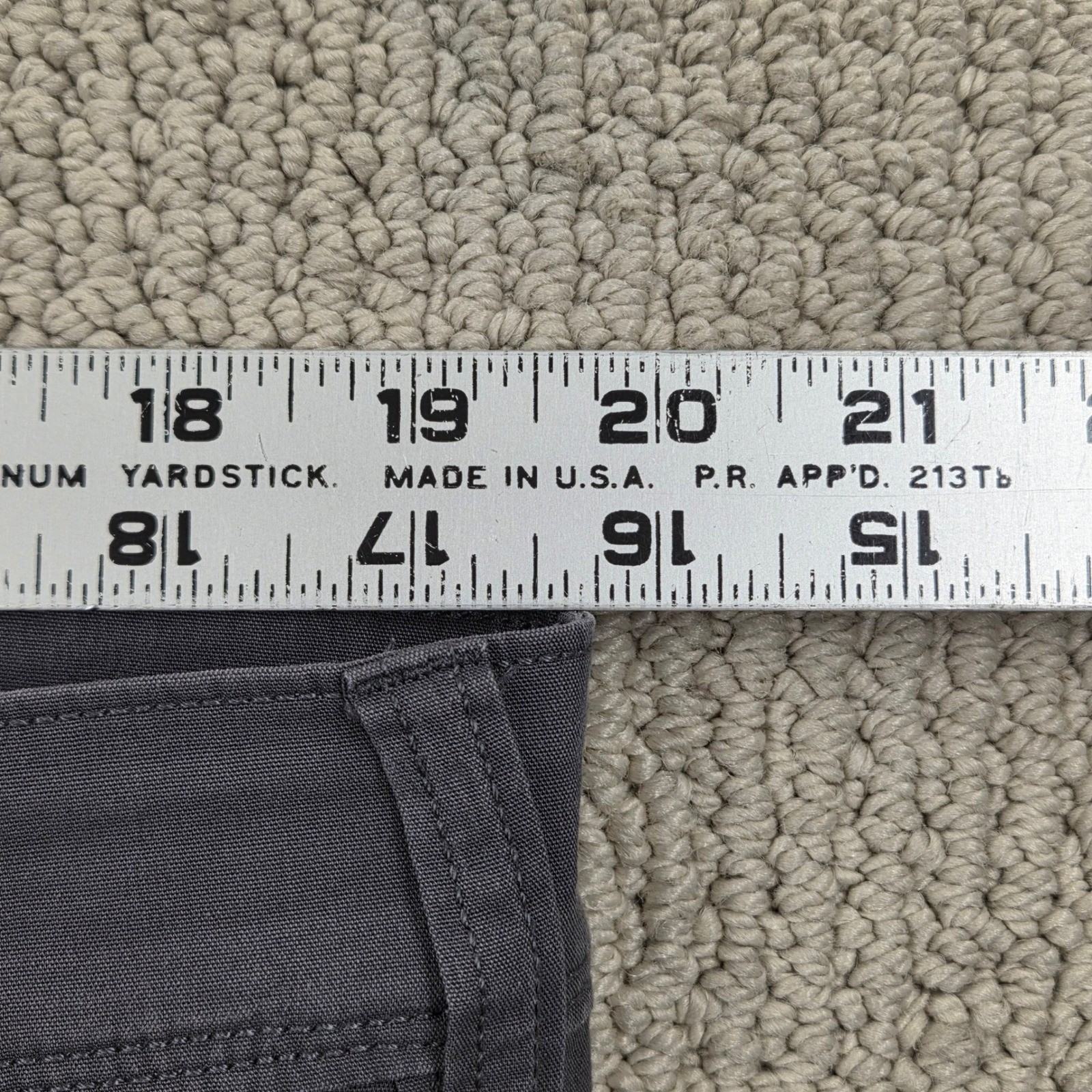 Alaskan Hardgear AKHG Stone Run Pants Forged Iron Gray 38×30 Duluth Trading Co