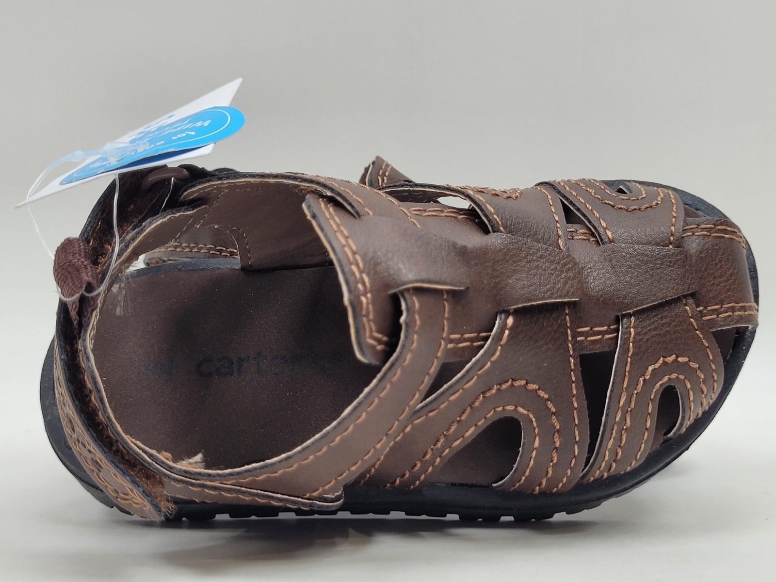 Carter’s Vasco Fisherman Sandal Toddler Boys’ Brown Size 6