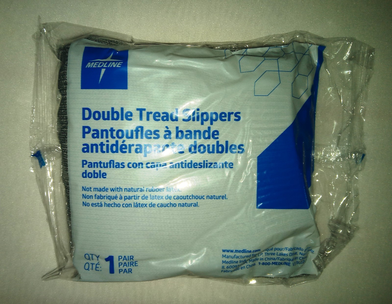 3 Pairs Double Sided XXL Non Skid Hospital Travel Slipper Socks Fast Shipping!!