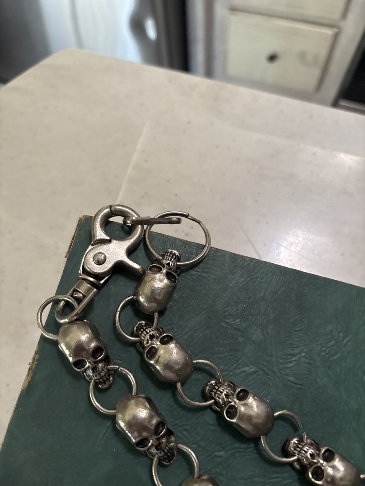 Wallet Skull Chain
