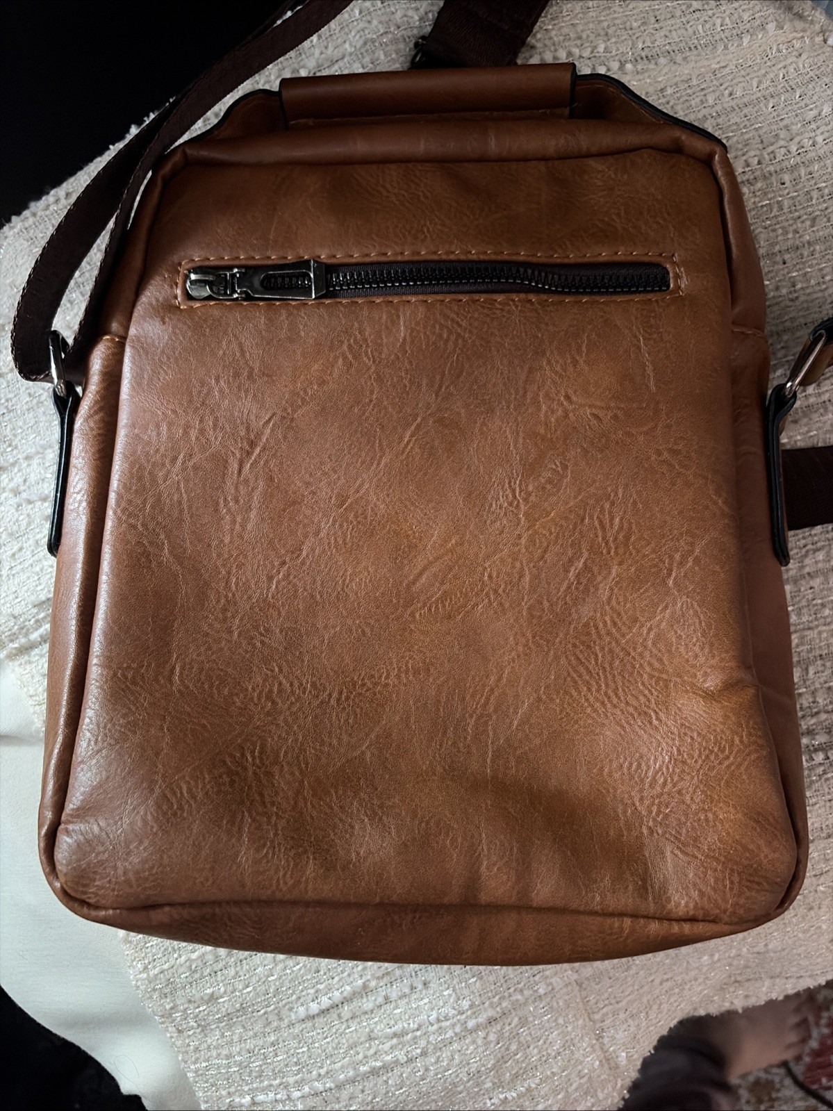 Weixier Men’s 10″ Crossbody Bag Shoulder Messenger Bag