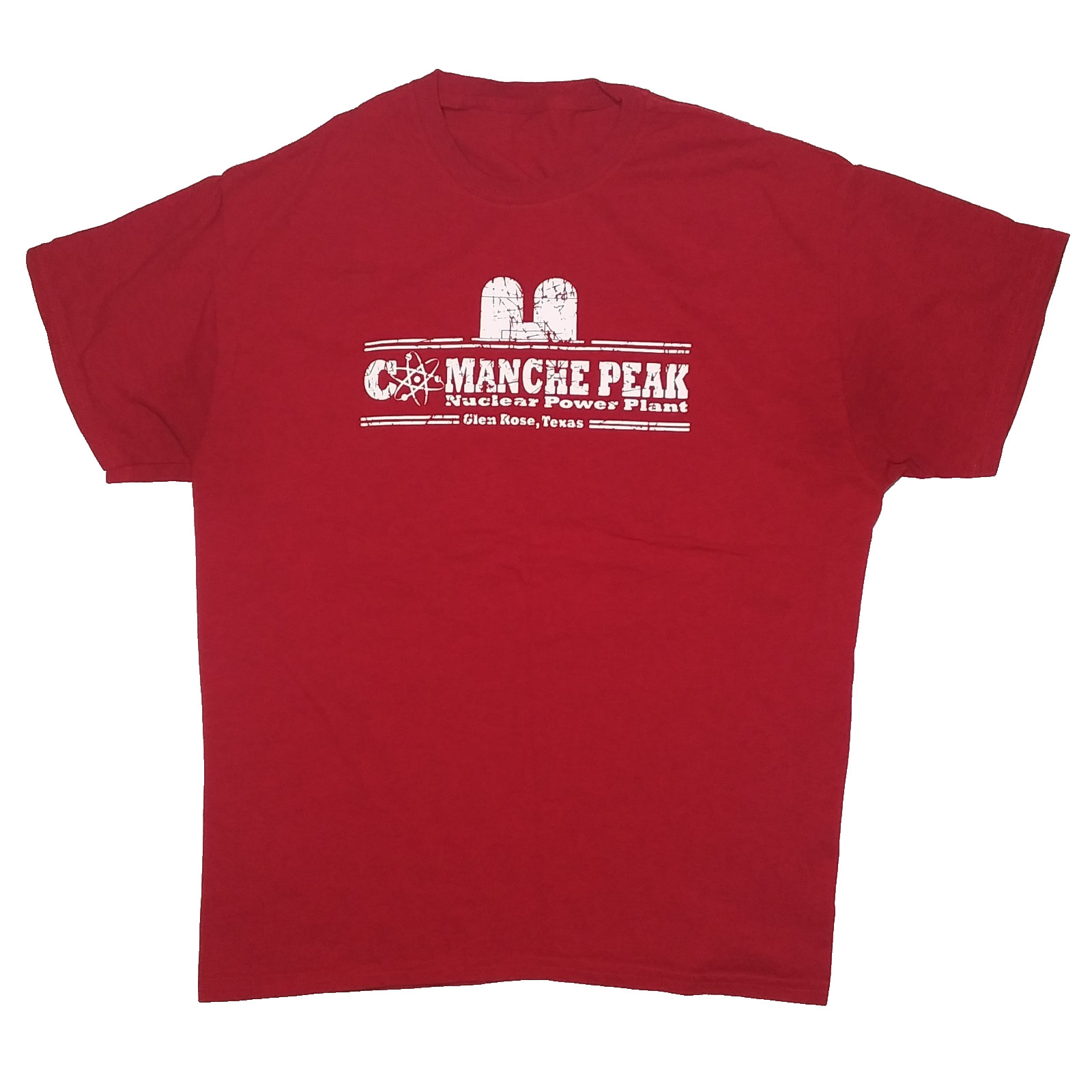 Comanche Peak Nuclear Power Plant – Glen Rose Texas – Red – T-Shirt