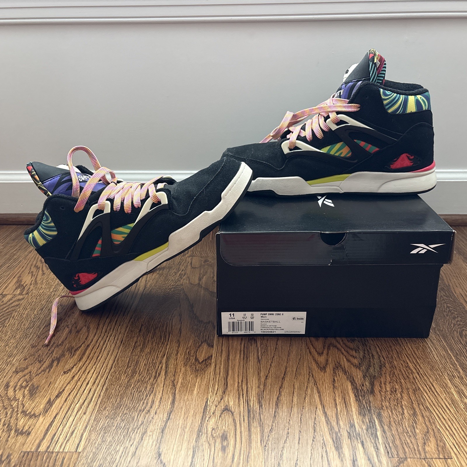 Reebok AEW The Young Bucks Pump Omni Zone 2 Superkicks M11 PO Good