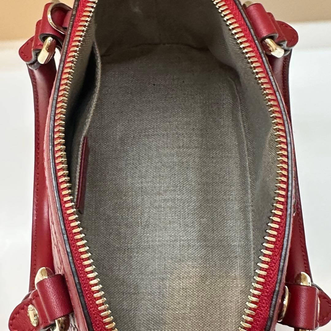 Brand new unused GUCCI micro GG shim 2WAY shoulder bag Gift Present 0611b