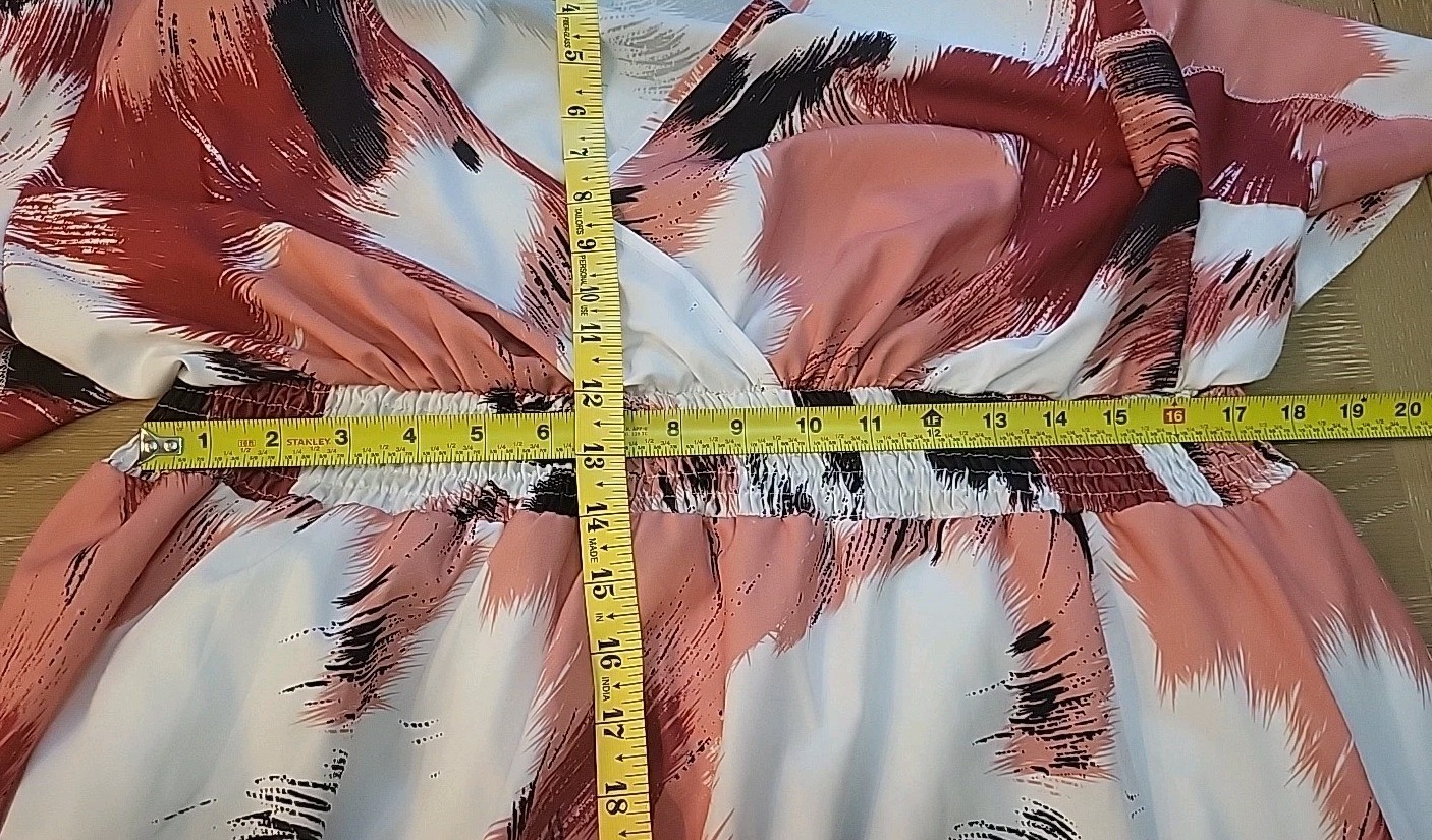 Plus Size Shein Flowing Multi Colored Dress SIZE 3XL Casual For All Occasions