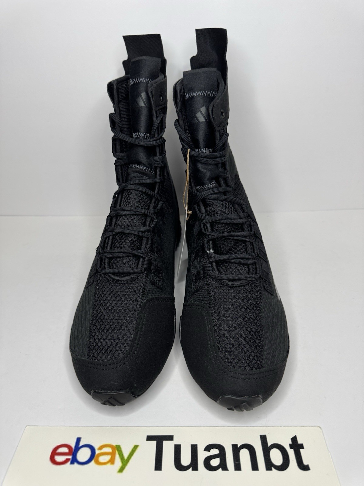 BRAND NEW Adidas Boxing Speedex 23 High Top Mens Shoes Core Black/Carbon IH2734