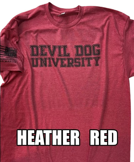 Marine Corps Devil Dog University Military T-Shirt