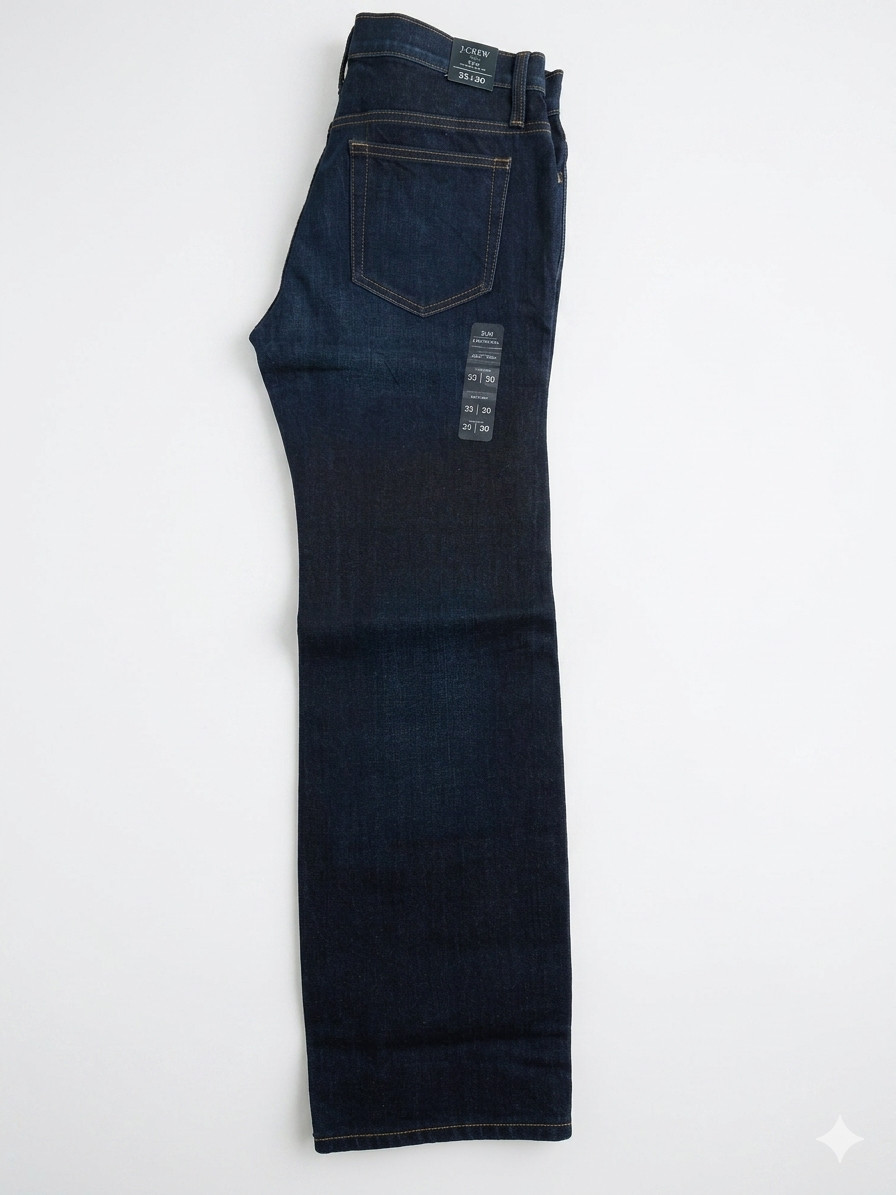 J.Crew Slim Vintage Flex Jeans Men’s 33×30 Dark Indigo NEW WITH TAGS Style AZ866