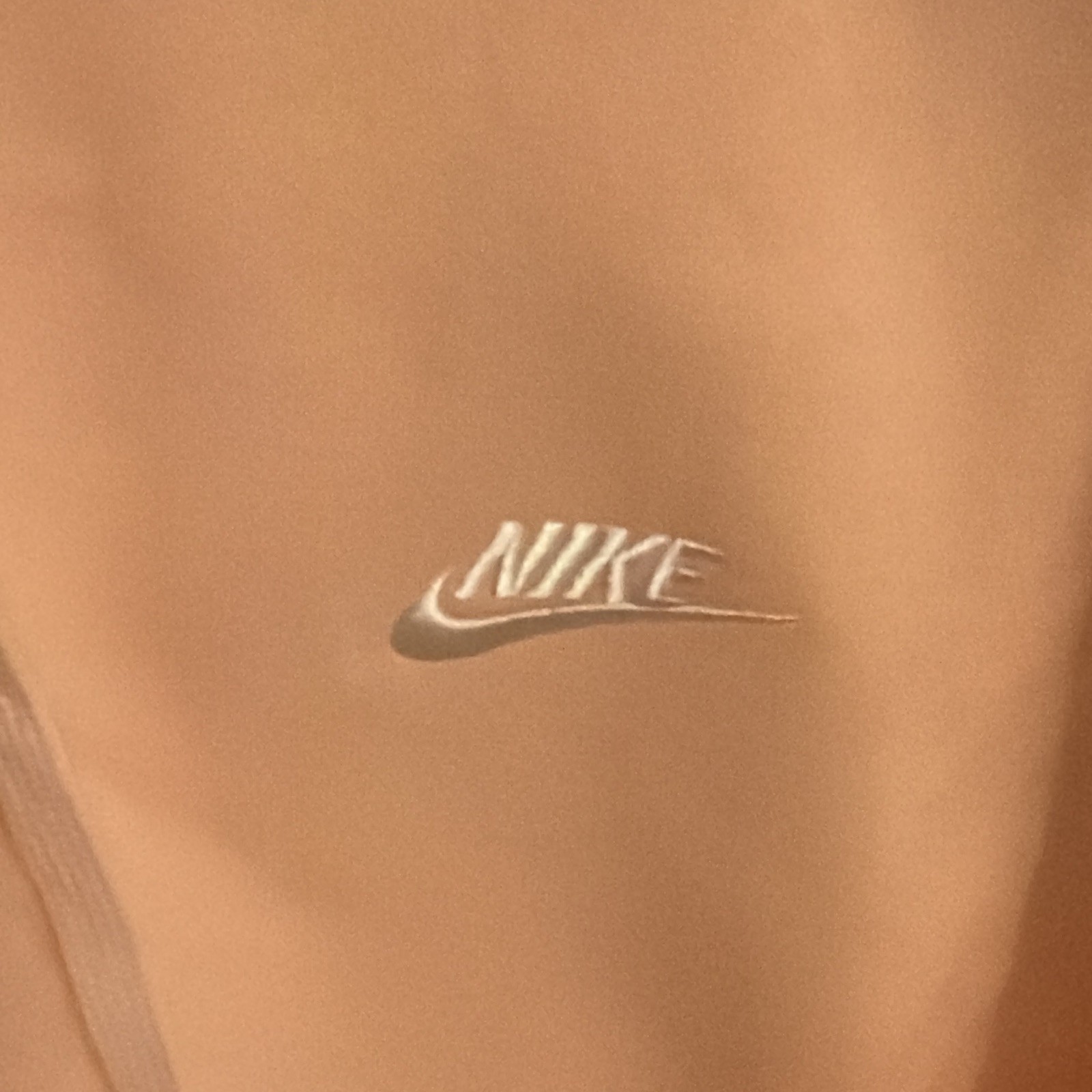 Nike Men’s Pink Logo Pullover Hoodie w/ Drawstring Kangaroo Pocket Size M