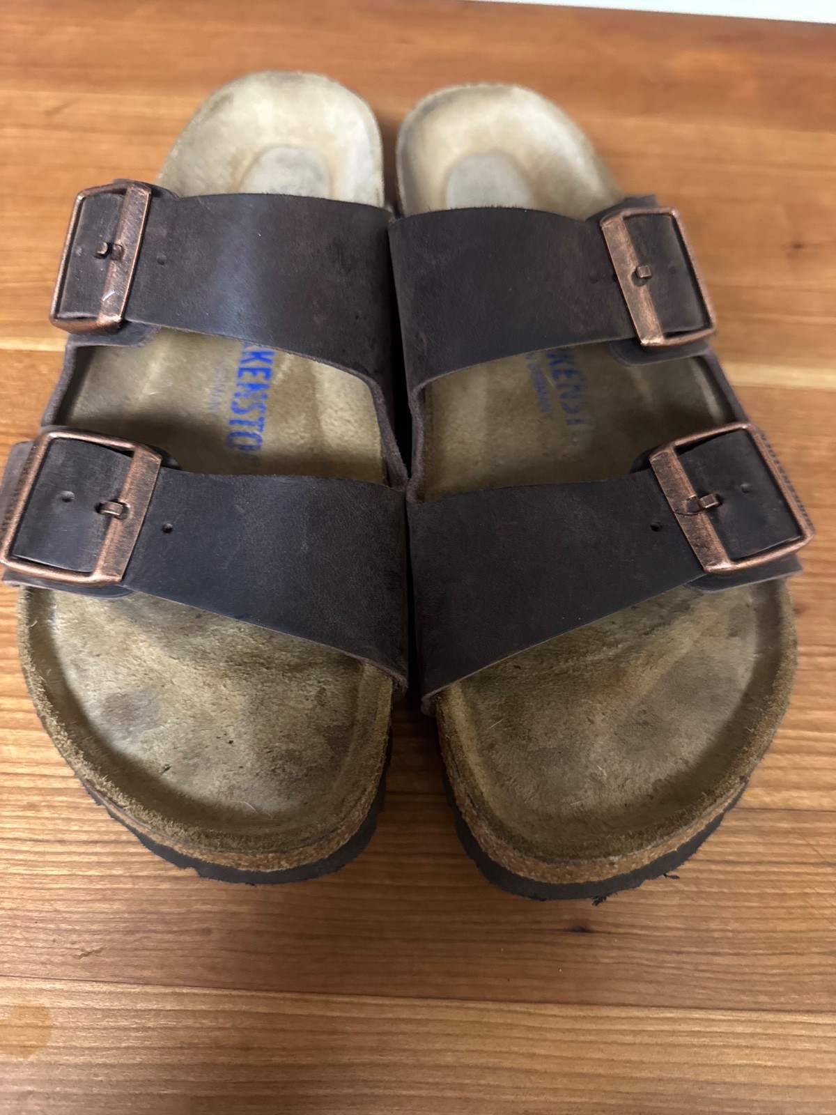 Birkenstock Arizona Havana Brown Women’s Sandals, Size 7.5