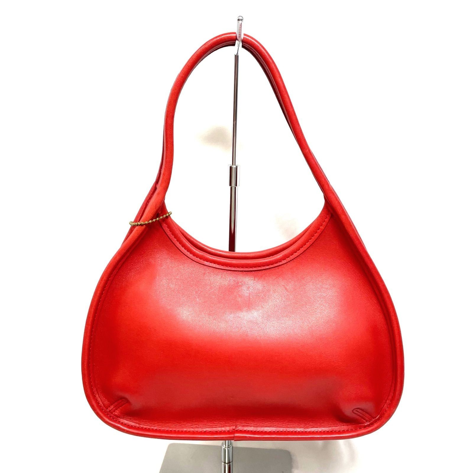 COACH 9027 Vintage Ergo Hobo Mini Hand Shoulder Crossbody bag Red Leather Woman