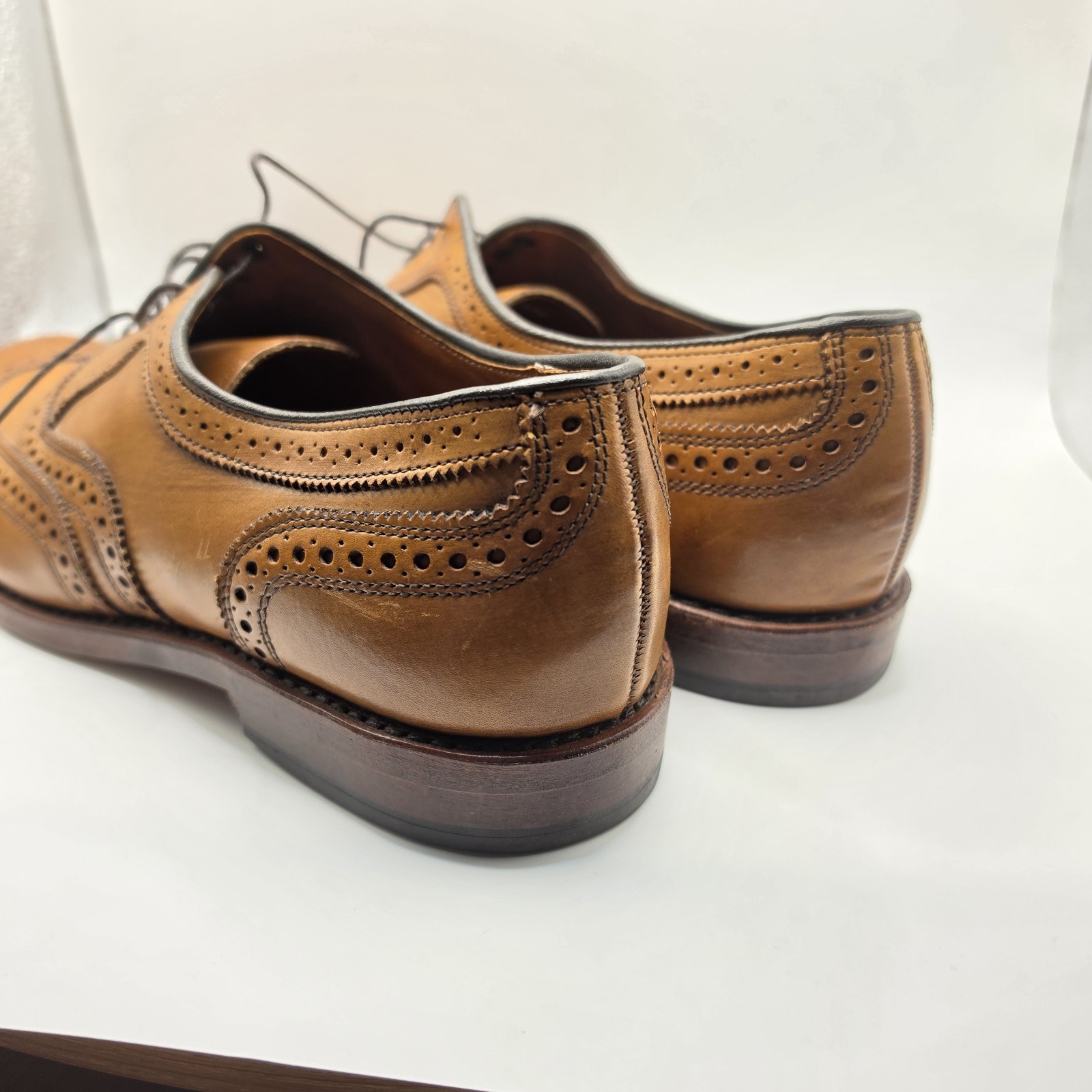 ALLEN EDMONDS McAllister Bench Welt 6235 Wingtip Brogue Brown Men Sz D 10