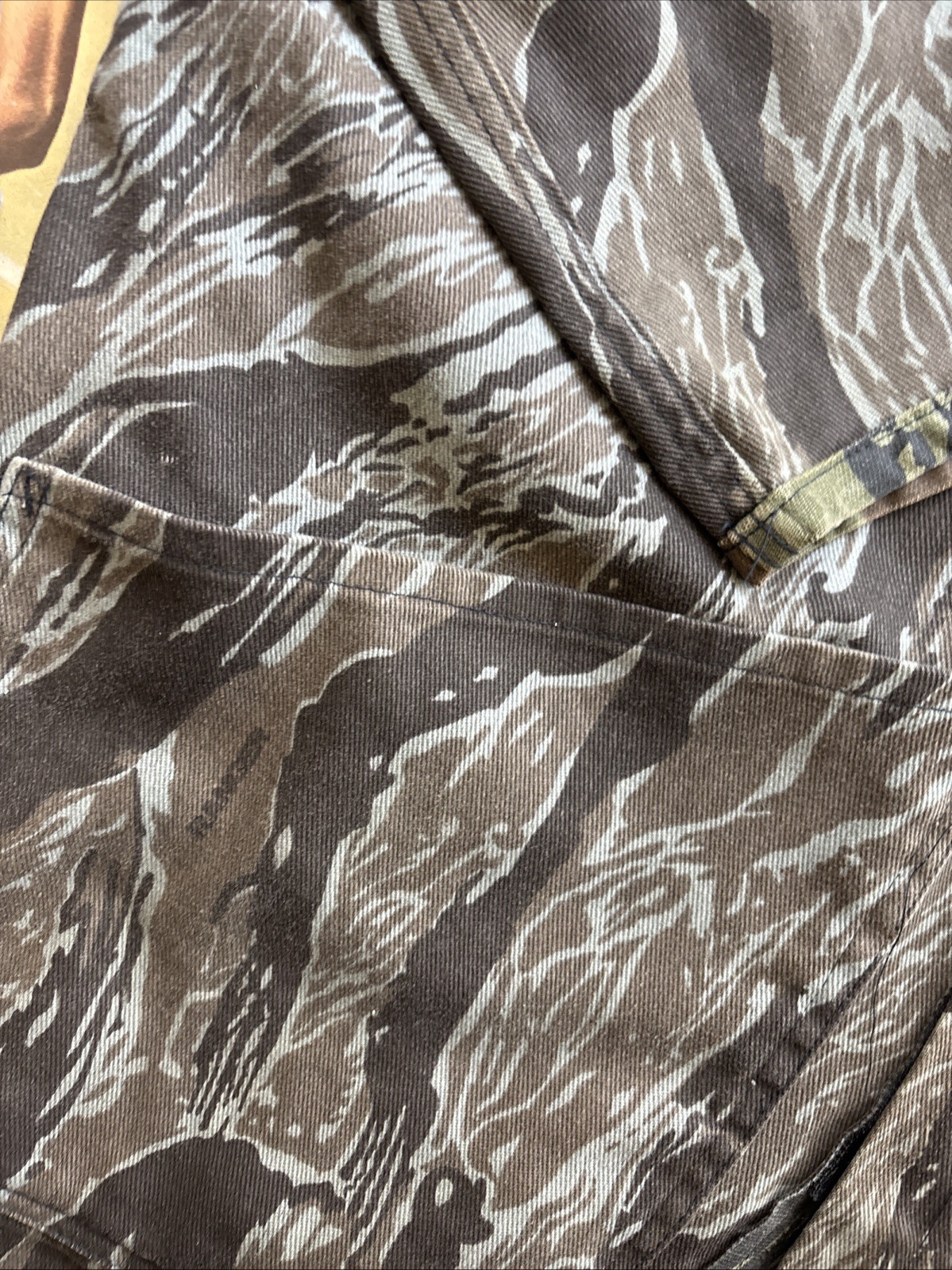 VTG Ranger Tiger Striped Camo Zip-up Jacket