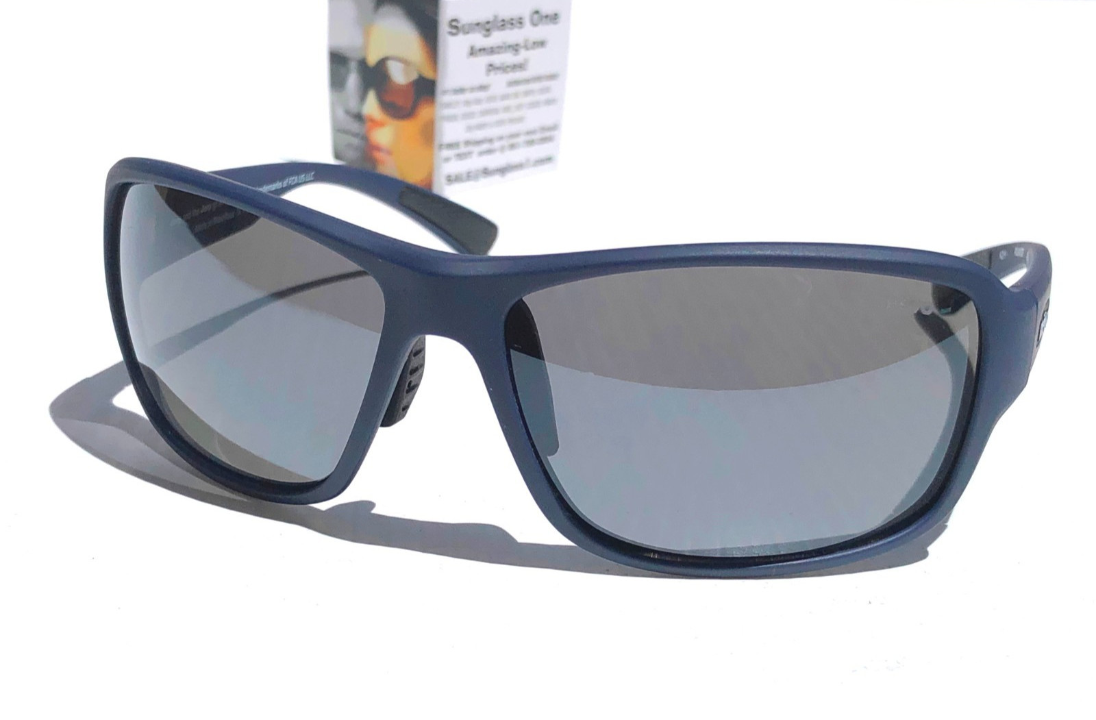 REVO VISTA Matte Blue Navy POLARIZED Grey Lens Sunglass 1186 05 GY