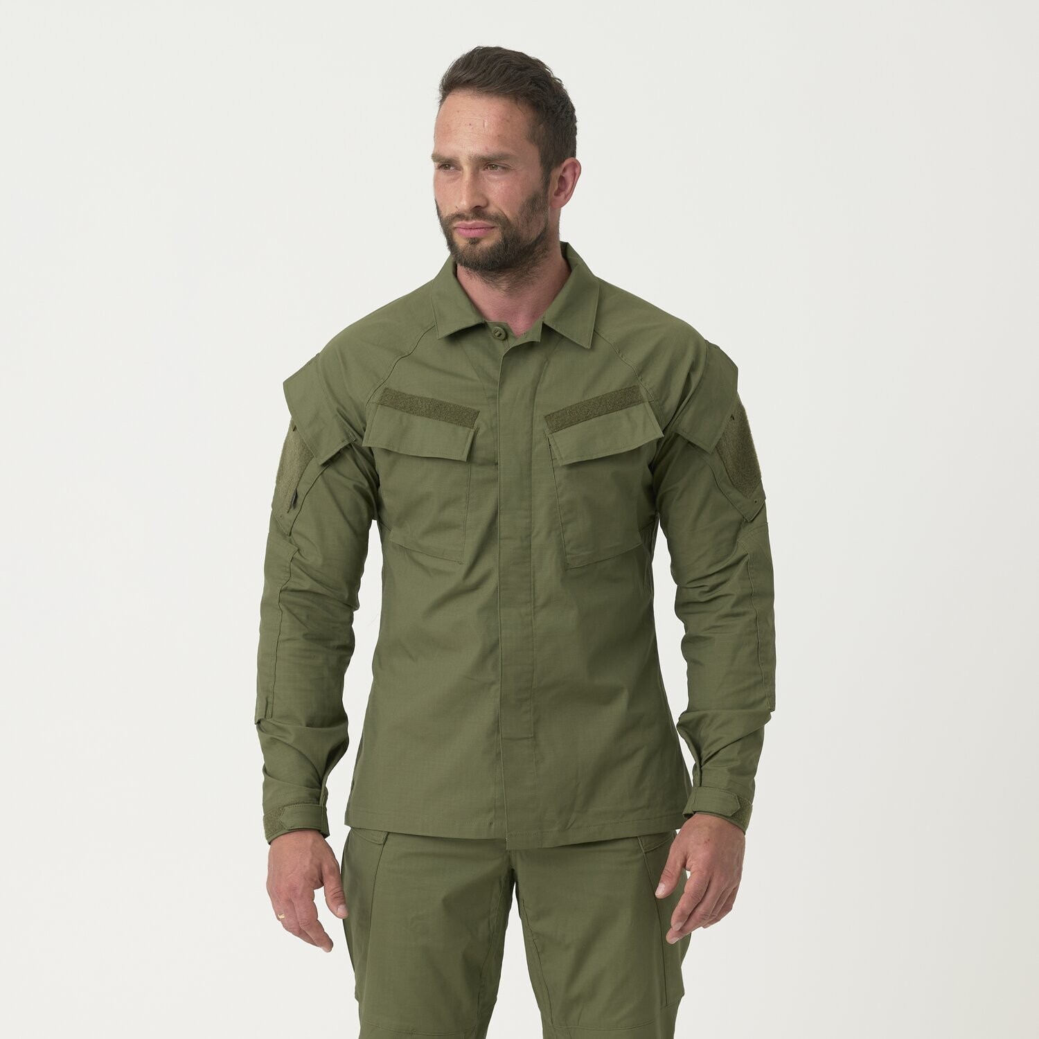 Helikon-Tex RAID Shirt Combat Field Jacket Army DNC Tiger Stripe Rhodesian Camo