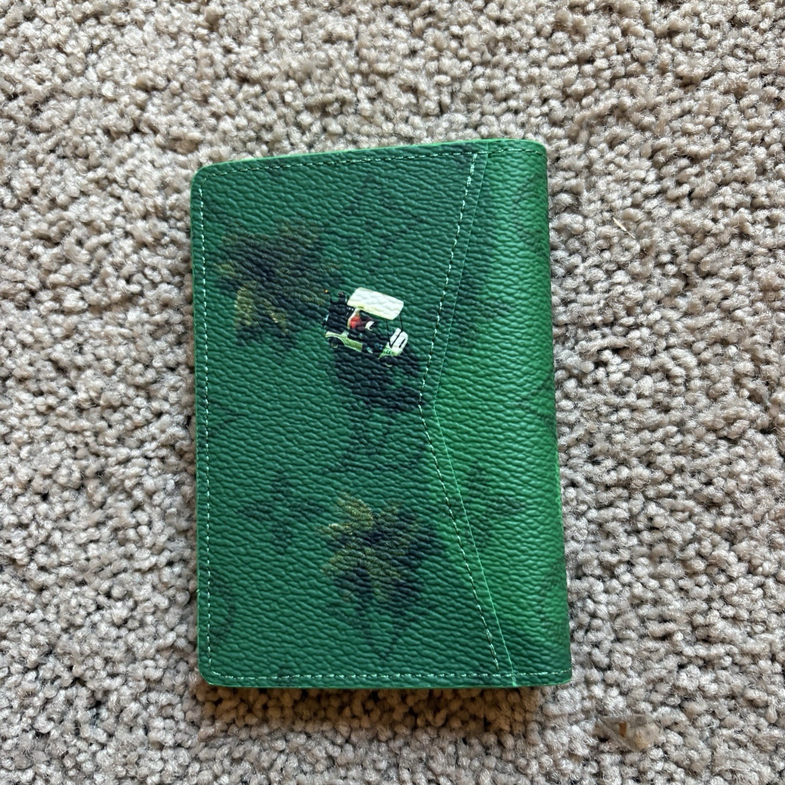 LOUIS VUITTON Colored Monogram Card Bag Unisex 3×0.3×4.3 in