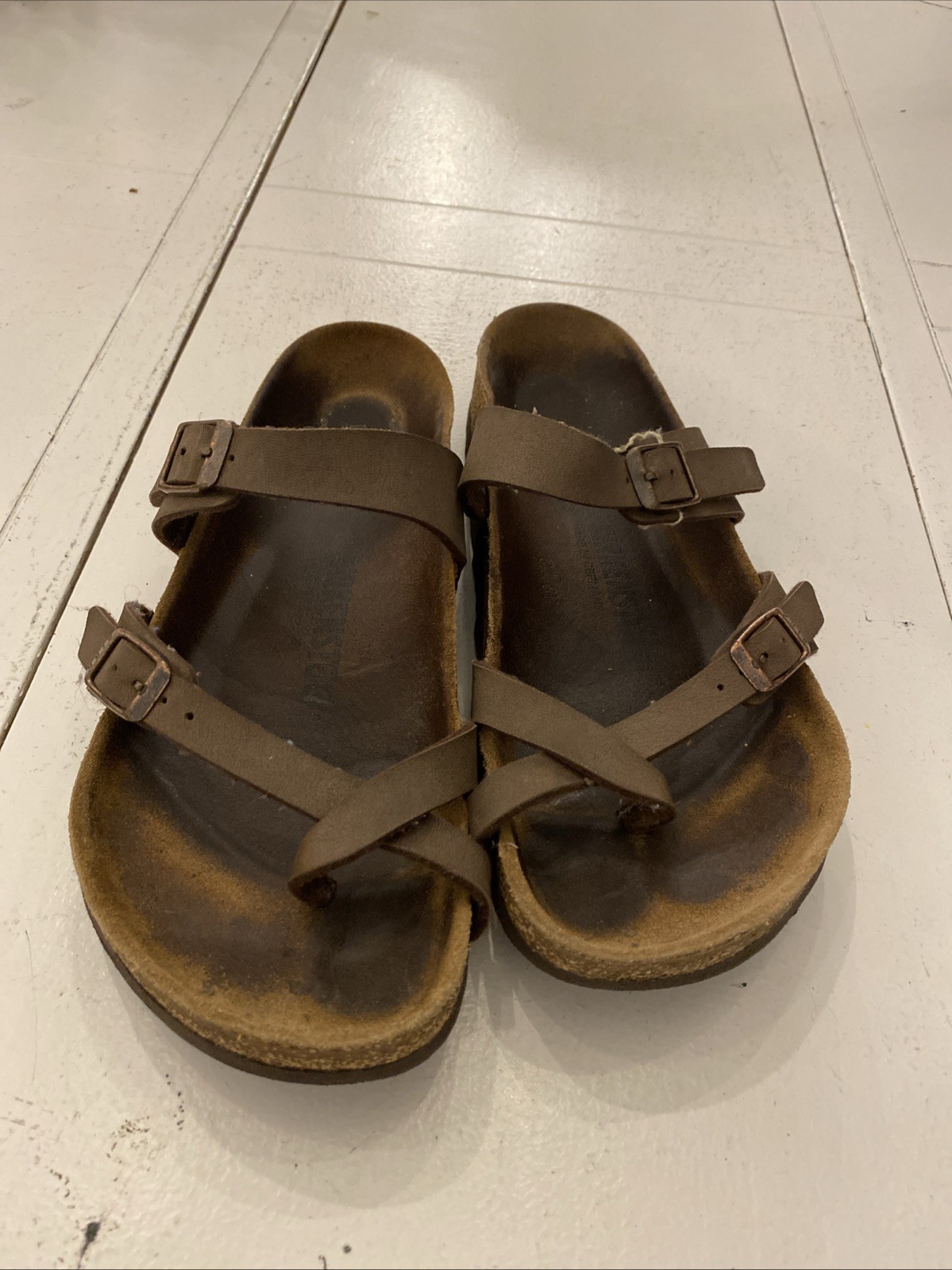 Size 38EU / 7W – Birkenstock Mayari Mocha Birko-Flor Regular