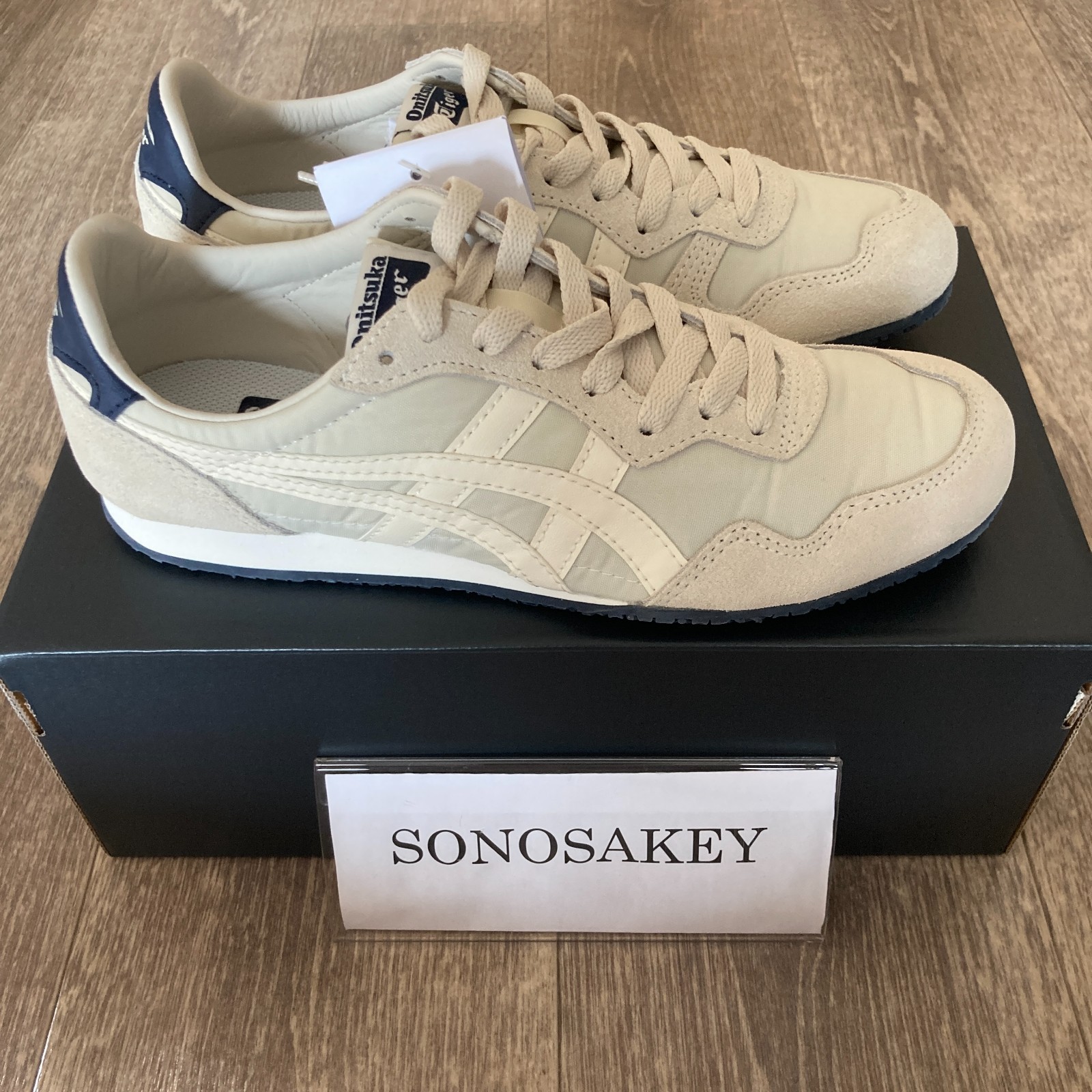 Onitsuka Tiger SERRANO 1183B400 252 OATMEAL/CREAM New in Box from Japan