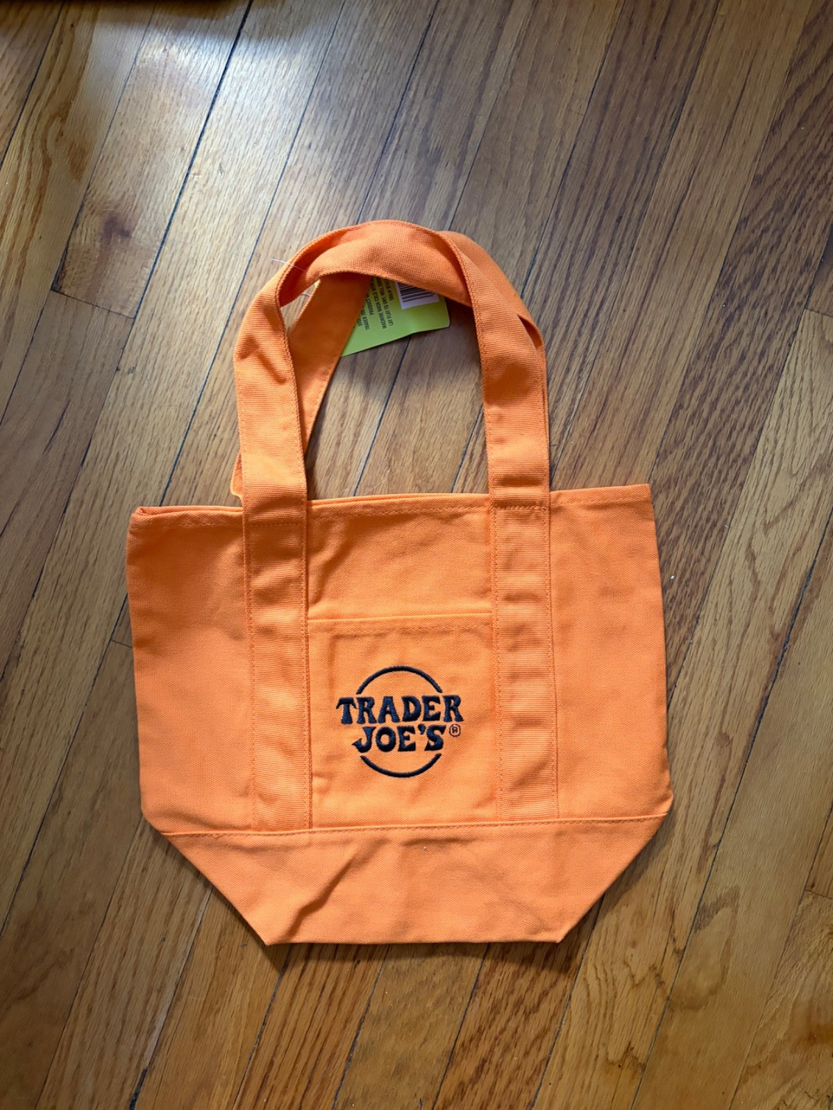 Trader Joes MINI CANVAS TOTE HALLOWEEN INDIVIDUAL tote bag (4 color options)
