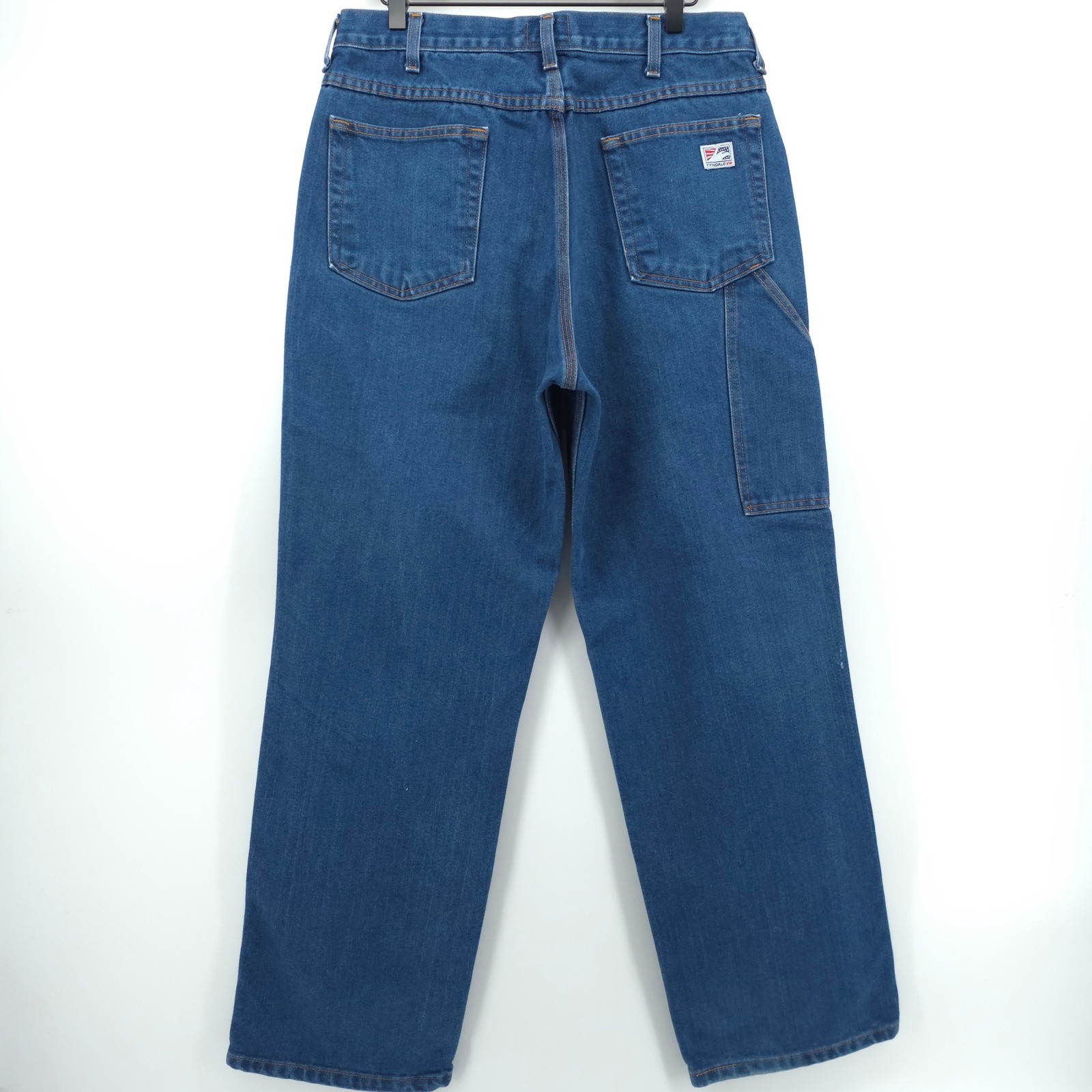 Tyndale Mens Carpenter Jeans F290T 34×32 Blue FRMC Flame Resistant Workwear